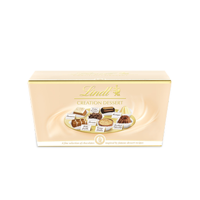 Cornet LINDOR Blanc Fraise (200gr) – Swiss Chocolates